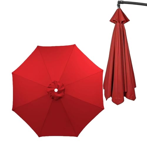 Toldo de repuesto para sombrilla voladiza lona protectora para comidas familiares en jardín