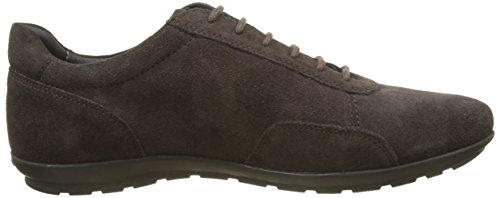Image of Geox Men's Oxford Lace-Up, Brown Dk Coffee, 10.5 UK