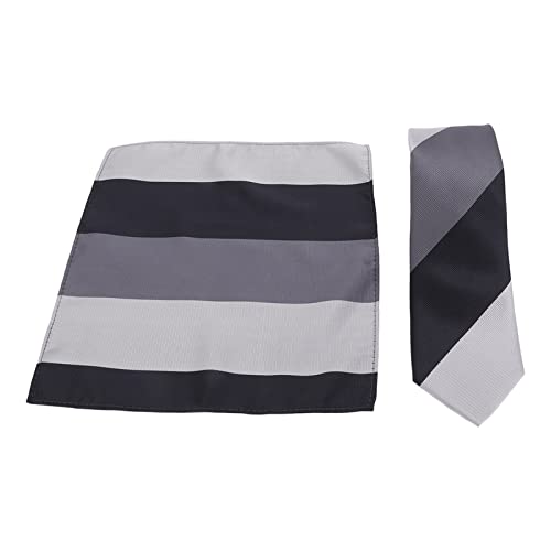 Set de Corbata para Hombre en Poliéster y Seda