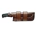 Custom Made Cross Draw Knife Sheath That Will fit The SOG Seal pup Light Brown. A lot of Leather for The Price and can be Worn on The Left or Right Hand Side. Sheath only.