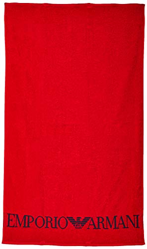 Preisvergleich Produktbild Emporio Armani Badetuch,Rot (Rosso 00074), Small
