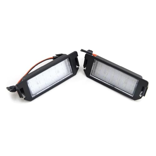 Lámpara LED blanca de matrícula trasera para Hyundai i20 y Veloster