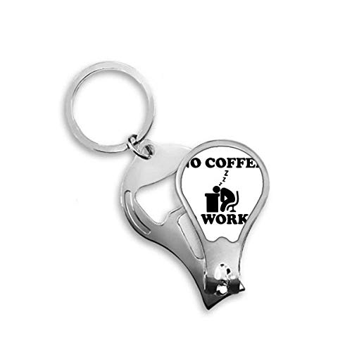 Coupe-ongles de pieds Aucun café aucun Workee design pour le bureau