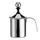 Handheld Milchschäumer Aus Edelstahl Double Mesh Kaffee Cappuccino Foamer Creamer Handbuch Milchaufschäumer 400Ml/800Ml(400Ml)
