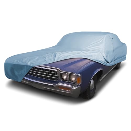 Image of iCarCover Premium Car Cover for 1965-1973 AMC Ambassador Heavy Duty Waterproof All-Weather Automobiles Custom Fit Indoor Outdoor UV Snow Protection Covers with Straps and Bag