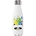 Chicco Drinky, Botella Termo para Niños, Botella de Acero Inoxidable Reutilizable, Duradera, Mantiene la Temperatura Hasta 6 Horas – 350 ml, Panda