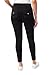 Angels Forever Young Curvy Skinny Jeans for Women, Denim with Contour Waistband- Petite, Midsize, Plus Size - Onyx, 8 Long