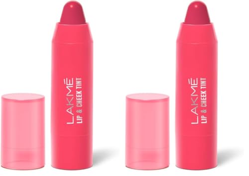 Image of Lakme Lip Love Lip & Cheek Downtown Nude (Pack of 2)