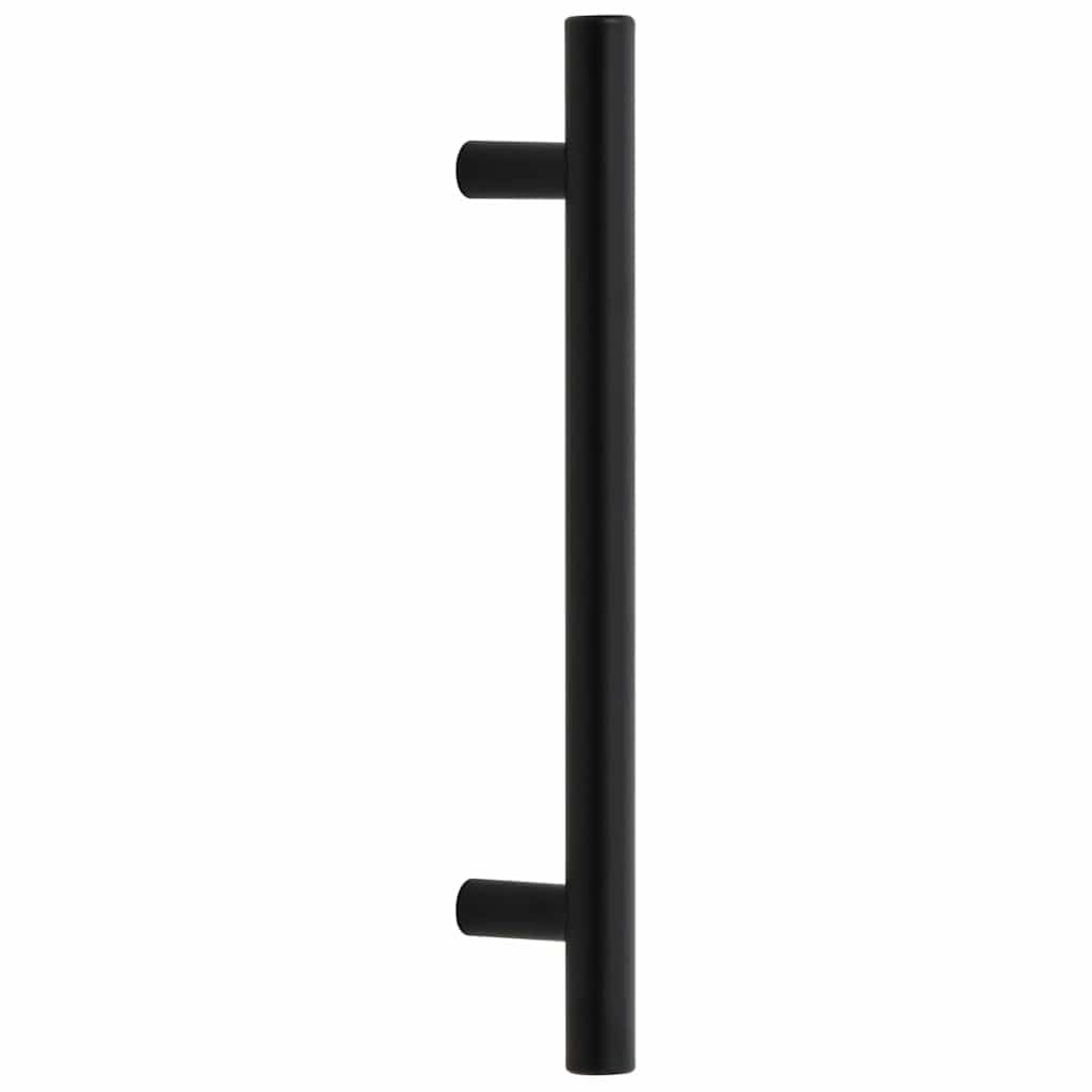T - Tiradores para muebles (10 unidades, 128 mm, espaciado de acero inoxidable, con recubrimiento en polvo, para cajones, armarios, aparadores, cocina, baño, montaje con tornillos), color