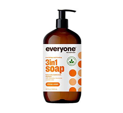Everyone For Every Body Everyone 3-In-1 Soap, Citrus Plus Mint, 32 Ounce