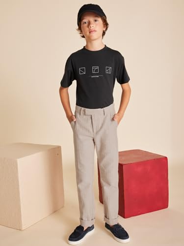 Mayoral Natural Suiting Pants for Boys Camel4