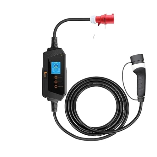 22KW 32A 3 �� Type2 �|�[�^�u�� EV �[�d�� Wi-Fi �A�v������ EVSE �[�d�{�b�N�X�[�d�X�e�[�V�����d�C�����Ԃ̏[�d��(22KW APP NO Adapter)