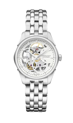 Movimento svizzero automatico, cassa in acciaio inox, retro della cassa aperta