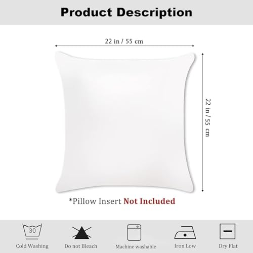 Housse de coussin 55x55 zippée et lavable pour un entretien facile - 5