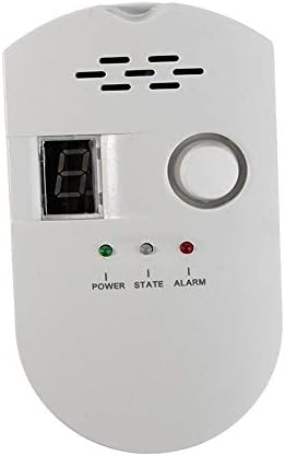 Plug-in Natural Gas Detector Explosive Gas, Propane, Methane, Butane, LPG, LNG Alarm with Digital Display