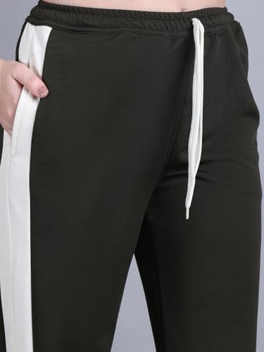 Image of Mack Jonney Colorblock| Relaxed Fit | Cotton Trackpant for Women-M53