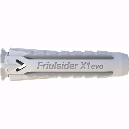 FRIULSIDER X1 evo L - Tasselli universali in nylon 8x60 Cf. 100 pz
