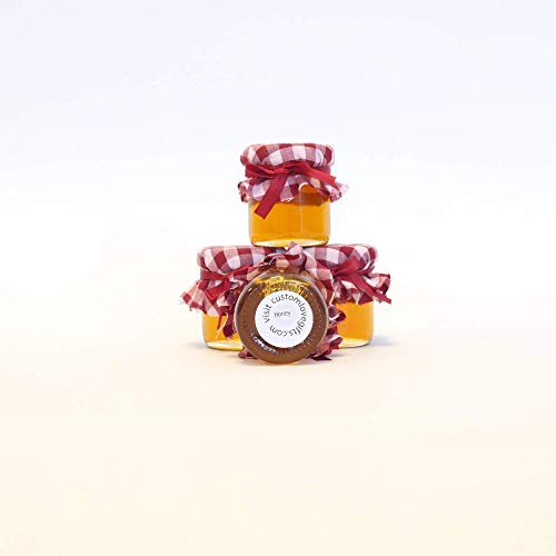 24 Pack of Mini Mason Jars Filled with Pure Natural Honey for Gifting and Culinary Delights - Image 3