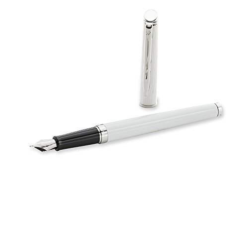 Waterman Metropolitan Deluxe Blanc plume M pour vos notes de bureau