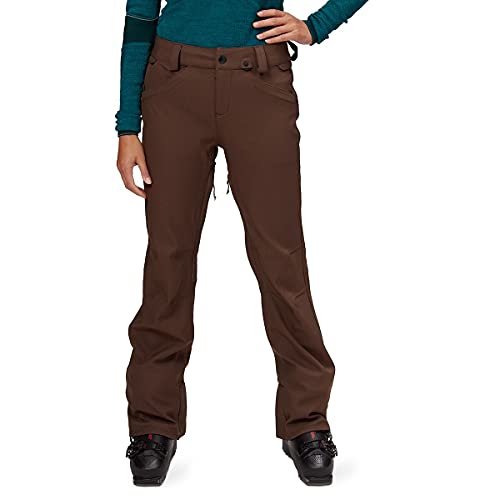 Volcom レディース Species ストレッチ スノーパンツ, 黒軍, Large