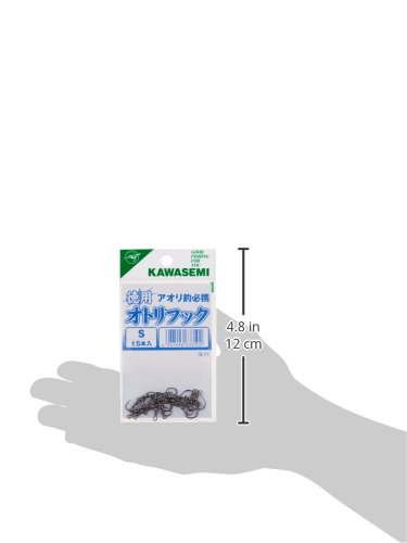 Amazon | KAWASEMI(かわせみ針) S-11 徳用 オトリフック(黒) S