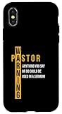 Pastor Warning Anything You Say Could Be