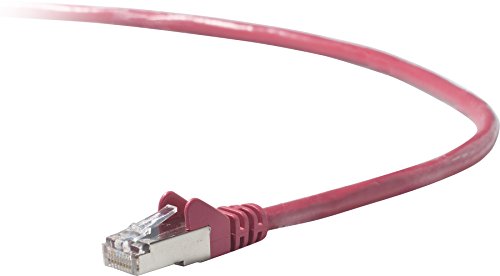 Belkin A3L791B01M-REDS Cat5e Snagless UTP Patch Cable (Red) 1m