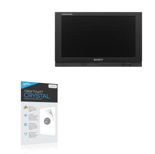 BoxWave Screen Protector Compatible with Sony PVM-A170 - ClearTouch Crystal (2-Pack), HD Film Skin - Shields from Scratches