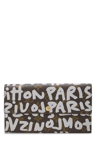 Pre-Loved Stephen Sprouse x Louis Vuitton Grey Monogram Canvas Porte Monnaie Credit, Grey