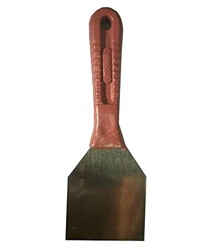 Image of AASONS 3 Inch Mild Steel Paint Scraper Putty Knife, Painting Tools, Spackle Knife, Wallpaper Scrapping, Painters Tool, Crown Molding Tool, Paint Remover Scrapper with Handle (Pack Of 1)