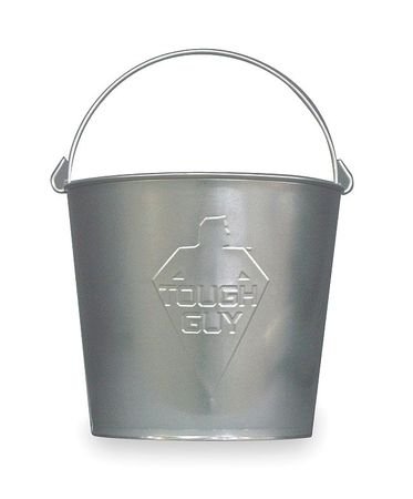 Mop Bucket, 2-1/2 gal, Silver