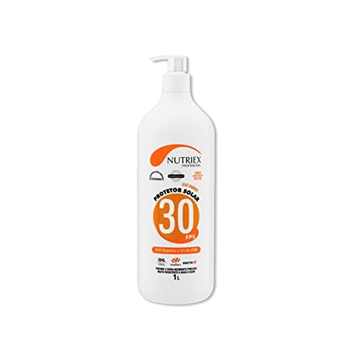 Protetor Solar Profissional FPS 30 1/3 UVA 1 Litro-NUTRIEX-60996