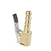 Produktbild iTimo Messing Ventil Luftpumpe Reifen Chuck Clip, Auto Truck Reifen-Ventil Anschluss Klemme (6MM)