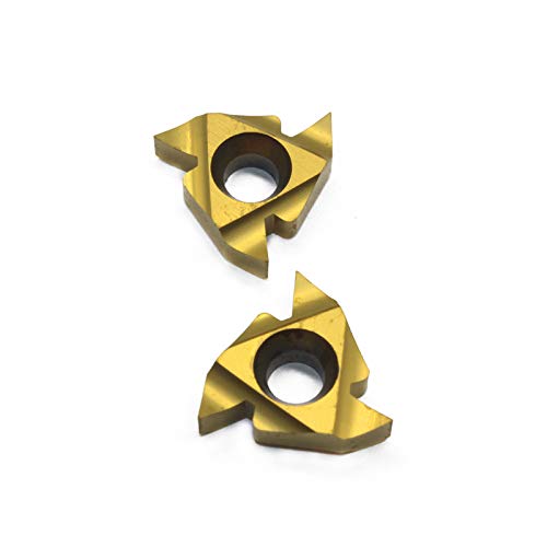 Tool Part for 16IR AG 55 10PCS Internal Thread 16IR AG 55 LDC Threading Insert Internal Degree 55 for CNC Machine