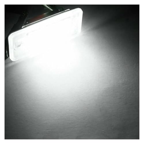 Luces matrícula LED para Audi A4 B6 A6 C6 Q7 lámpara sin errores de 2 piezas 7