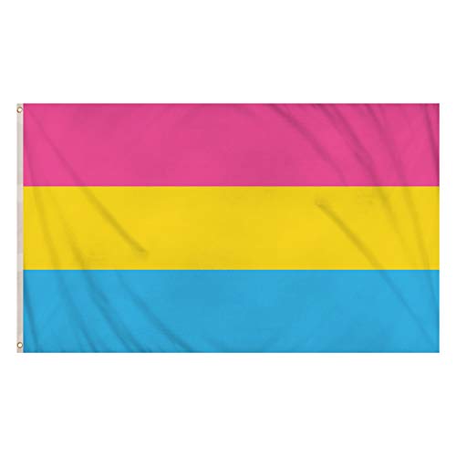 Henbrandt Pansexual Gay Pride LGBTQ+ Flagge, groß, 152 x 91 cm