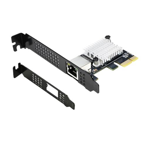Tarjeta de Red PCIe 4.0 x1 a RJ45 de 10 Gbps con Chip RTL8127 – Adaptador LAN de Alta Velocidad Compatible con Windows y Linux para PC de Escritorio, Servidores y Gaming