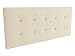 LA WEB DEL COLCHON - Cabecero tapizado Celio para Cama de 150 (160 x 70 cms) Beige Claro Textil Suave