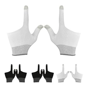 Milisten 36Q7H26WU Rękawiczki Do Gier 4 Pary