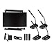 D Debra Wireless Conference Microphone System Audio Pro DU4004 UHF 4 * 16 Adjustable Channel 360°Rotating Wireless Gooseneck Mic, Ideal for Meeting Speech Conference (4 Conference)