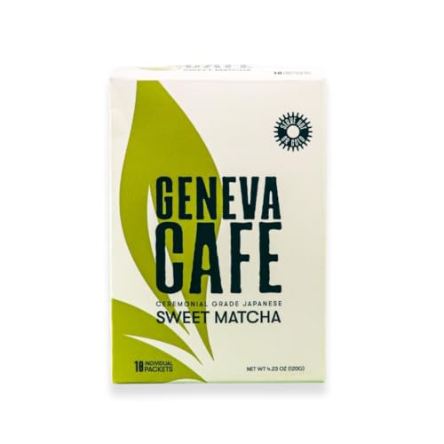 Té matcha sabor dulce 10 saquitos individuales