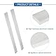 QUARKZMAN 6 Stück Aluminium Flachprofil 8 x 25 mm Aluleisten Flach Länge 305 mm Quadratischer 6061 Aluminium Flachplatte Aluschiene Schweißbar Massiv Neuware für Industriegebäude