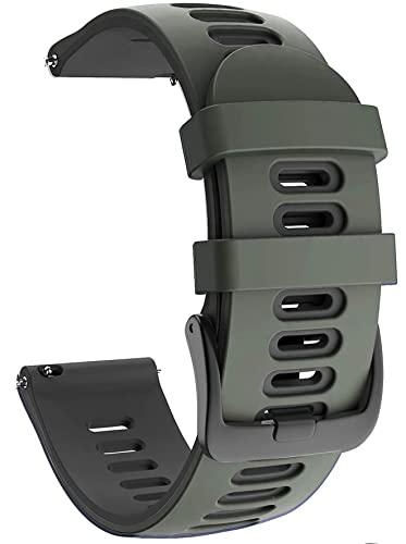 Image of Zitel Compatible with Fossil 22mm Band for Gen 6 44mm, Gen 5 Carlyle, Garrett, Julianna, Gen 5E 44mm, Gen 4, Grant Chronograph, Q Grant Silicone Sports Strap