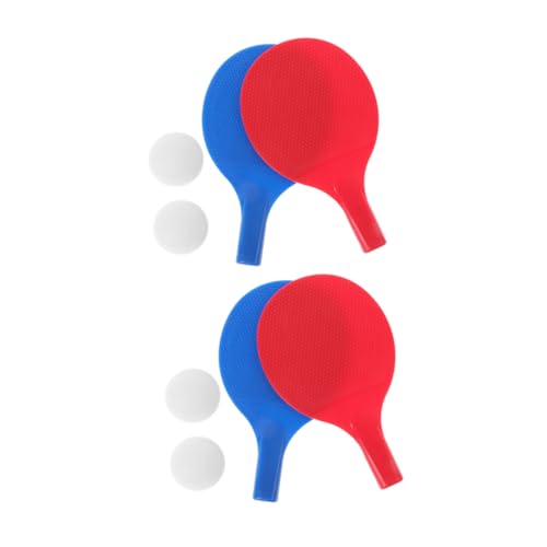 NAMOARLY Table Tennis Accessories 8pcs Kids Racket Set with Practice Balls for Enjoyable Playtime