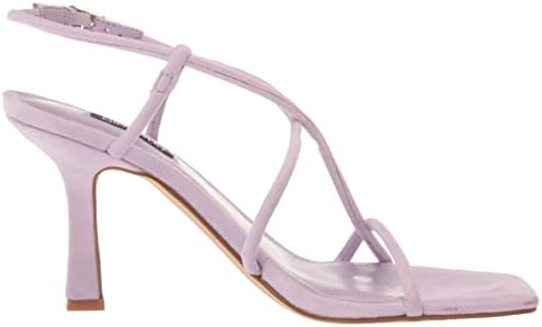 Nine West Women's Yuki Heeled Sandal, Light Lilac 530, 10 | Image 5