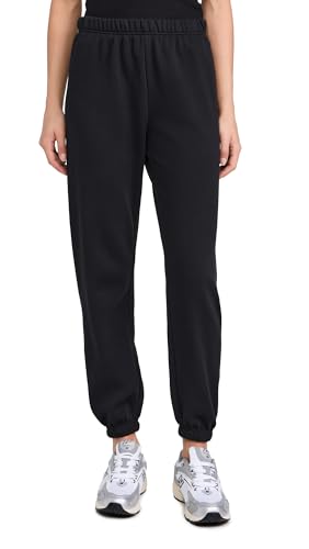 Z SUPPLY Women's Classic Gym Joggers, Black, L