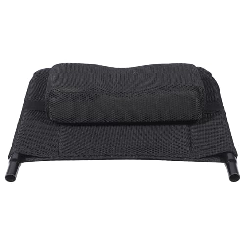 Rallonge de dossier pour fauteuil roulant corriger la posture accessoire stable en acier noir
