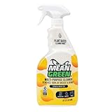 Mean Green Multi-Purpose Cleaner Spray, Citrus & Green Tea, 32 oz – Removes 100% of Grease & Grime, Kitchen, Bathroom & Household Surfaces