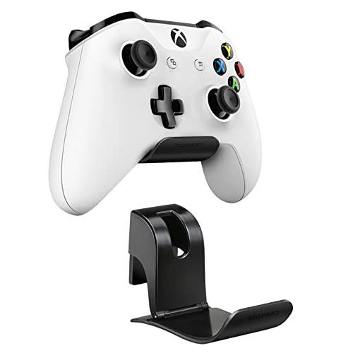 FINPAC Foldable Game Controller Holder - Pack of 2 Universal Wall Mount Controller Stand Hangers for Xbox 360 Xbox One S X Elite  Series X Series S PS5 PS4 PS3 Switch Pro Wired Wireless Gamepad
