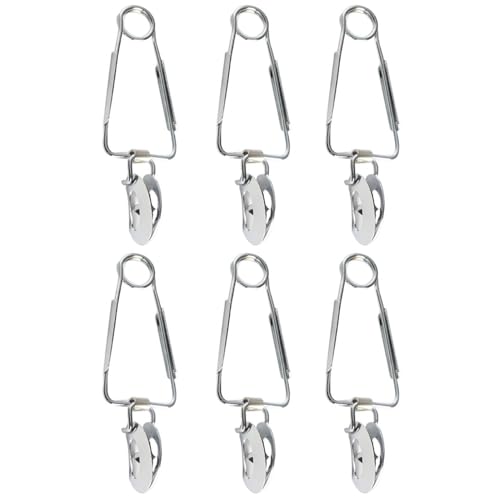 Luxshiny Pince à Escargot en Acier Inoxydable, Lot de 4 Pinces à Escargot Ustensile de Cuisine pour de Bourgogne, Design Ergonomique pour Servir Fruits de Mer, Légumes, 15.2 cm (6)